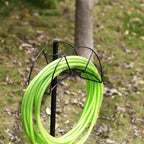 Freestanding Garden Hose Holder Iron Stand for Outdoor Storage - Image 4