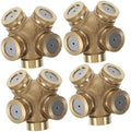 BESPORTBLE 8pcs Brass Spray Nozzles for Garden Irrigation and Cooling Misting Water Sprayer for Area Coverage Suitable for Agriculture Industrial and Fountain Use by BESPORTBLE