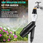 Aurelema 2 Pack Drip Irrigation System Kit, 25 PSI, Regulator and Filter - Image 2