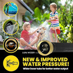 Bionic Steel PRO 100 Ft Garden Hose with Nozzle, Premium 304 Stainless Steel Metal Water Hose 100Ft Flexible Hose, Rust Proof, Lightweight, Heavy Duty, Crush Resistant Fittings, 500 PSI, 2025 Model - Image 5
