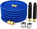 High Pressure Hose Nozzle with 32.8 ft Hose, Jet Sweeper Nozzle with 3/4 Garden Hose Adapter, Car Wash Hose Kit for Driveway Patio Yard Cleaning (34.4 ft Hose) by Unknown