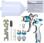 Paint Sprayers, Paint Spray Sprayer with 600ml Cup 1.4mm/1.7mm/2.0mm Nozzle for Furniture/Fence/Chair Spraying and Cleaning - Image 2
