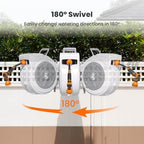 Giraffe Tools Garden Retractable Hose Reel 1/2" x 65FT,Wall Mounted - Image 4