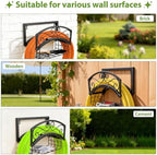 BOLITE Garden Hose Holder Wall Mount, Heavy Duty Water Hose Holder, 150FT - Image 6