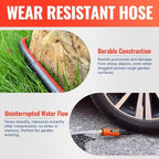 YAMATIC 15ft Short Garden Hose, 5/8in I.D. Flexible Lightweight Leader Hose - Image 5