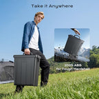 Standing Misters for Outside Patio - 4 Gallon Large Bucket & 10000mAh Water Pump, Adjustable Height 5 FT Stand Portable Misting Systems for Backyard, Beach, Pool, Sprinkler, Camping, Outdoor Cooling - Image 6
