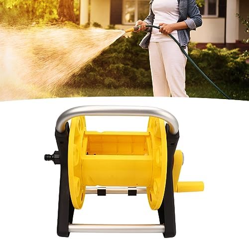 Hose Reel Cart, Garden Hose Reel Cart, Portable Garden Hose Reel, Mobile for Outdoor Use, Easy Storage, 13.4x12.0x11.8in, Water Hose Storage Cart for Watering for Garden and Yard - Image 5