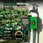 RESTMO 3-Zone Sprinkler Timer for Garden Hose with Brass Inlet - Image 2
