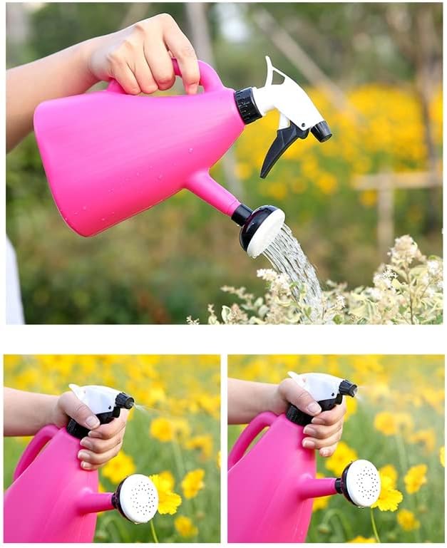 Garden Plant Pressure Spray Plastic Adjustable Watering Can Household Pot Bottle Device(D) - Image 4