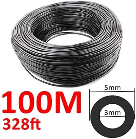Micro Irrigation Hose, PVC Micro Drip Irrigation Garden Watering Hose 1/8 inch 3/5mm 10m-100m for Plants Flower(100M) - Image 2