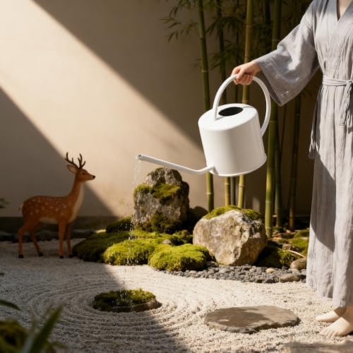 Stainless Steel Watering Can Xmas 1.3 L with Long Spout - Image 7
