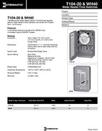 Intermatic WH40 Electric Water Heater Timer, Gray - Image 3
