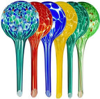 Self Watering Globes for Plant, Large Glass Outdoor Plant Watering Devices by Wellinc