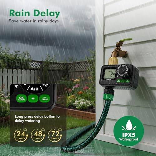 RESTMO Programmable Sprinkler Timer for Outdoor Hose Faucet 2 Pack - Image 4
