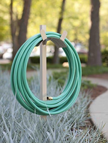 Liberty Garden Products 692-2 Basic Metal Garden Stand, Holds 150-Feet of, 5/8-Inch Hose, Tan - Image 2