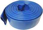 (3" Dia. x 100 ft) - HydroMaxx® 6 Bar Heavy Duty Reinforced PVC Lay Flat Discharge and Backwash Hose by HydroMaxx