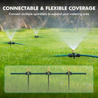 RESTMO 3 Pack Heavy-Duty Full-Metal Lawn Sprinklers for Yard - Image 5