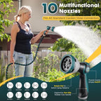 Garden Hose 100FT, Lightweight Water Hose for Lawn,Gardening - Image 5