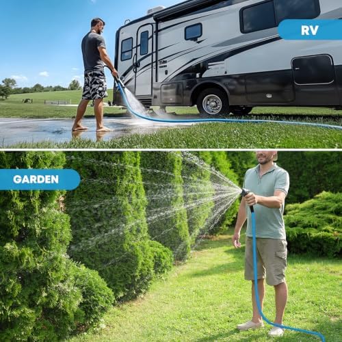 Kohree 75 FT RV Water Hose, 5/8'' Premium Drinking Water Hose, No Odor - Image 6