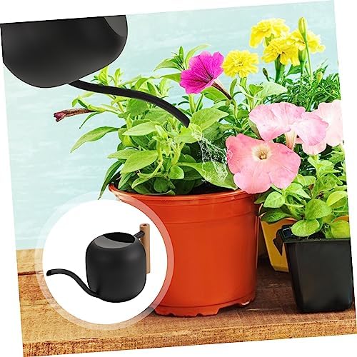 Stainless Steel Watering Can Long Spout 1200ml Metal Pot for Garden Planting Tool - Image 3
