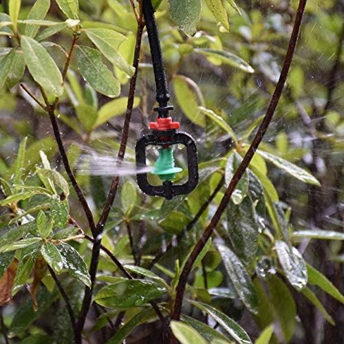 Garden Lawn Sprinkler Irrigation System Microjet Greenhouse Hanging Rotating Micro Nozzle with Barbed 1/4(1 I 4 Barbed) - Image 3