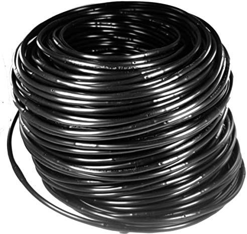 500'ft Drip Irrigation Line 1/4" Tubing Roll, 6" Emitter Spacing .52 GPH Black (.170 ID x 240 OD) (500' Foot Roll) by DIGCorp%7CDripIrrigation%E2%80%93MicroIrrigation