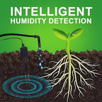 Drip Irrigation kit Indoor Plant Irrigation System Automatic Plant Waterer Plant Humidity Sensor Timer Water drip System kit to Growing Tent self Watering Automatic Mister kit Greenhouse（1 Sets） - Image 5