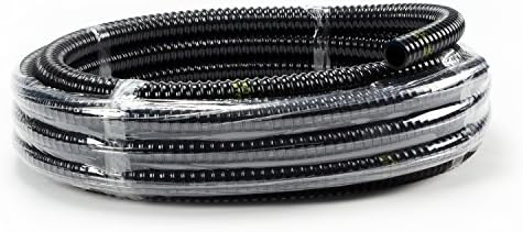 Aquascape 94001 Pipe Kink-Free 1" X 25', Black by Aquascape