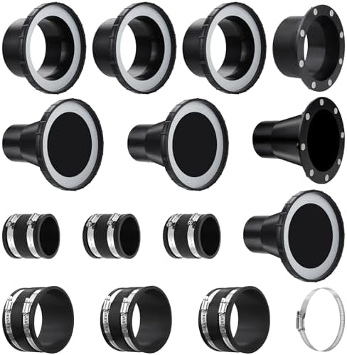 4"&2.5" Magnetic Dust Collection Fittings for 6 Woodwork Shop Machines by JIANBENKJ