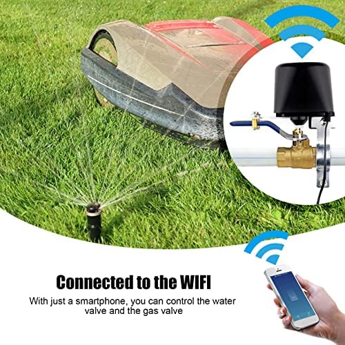WiFi Remote Control Smart Water Valve Timing Control Gas Valve for Household Water Pipes - Image 3
