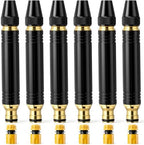 6 Pack Black High Pressure Hose Nozzle Bulk with Plastic Connectors by Unknown
