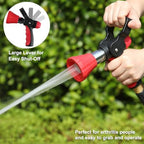 FANHAO High Pressure Fireman's Spray Nozzle, Heavy Duty Metal Hose Nozzle - Image 3