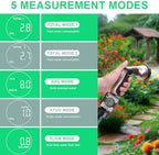 Garden Sprinkler Timer & Water Flow Meter with Brass Inlet - Image 6