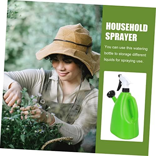Watering can,1pc Watering Can Metal Water Jug Mini Kettle Watering Can Indoor Metal Sprinkling Pots Water Kettle Sprayer Decorative Watering Can Outdoor Watering Kettle Garden Watering Pot Pp(Greenx3p - Image 2