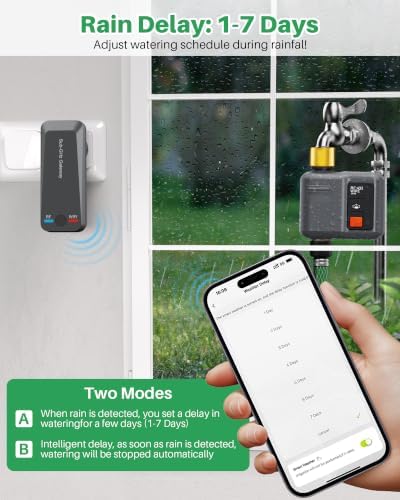 WiFi Water Timer for Garden Hose,WiFi Sprinkler Controller with 984ft Range - Image 4