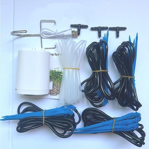 Automatic Drip Irrigation Set Indoor Irrigation System,for Potted Plants Electronic Watering Pump Device for Vacation,Garden, Style E - Image 6