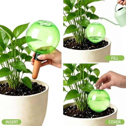 Self Watering Globes – Extra Large, 25.4 fl oz, Terracotta Spikes - Image 4