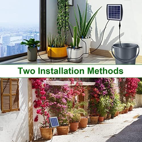 RISINGUP Solar Drip Irrigation System for 15 Potted Plants - Image 5