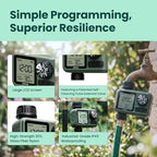 Garden Hose Sprinkler Timer 1 or 2 Outlet Programmable Controller - Image 5