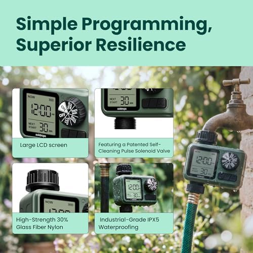 Garden Hose Sprinkler Timer 1 or 2 Outlet Programmable Controller - Image 5