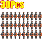 1-30Pcs Garden Hose Shut Off Valve Connectors Tap Pipe Connector System Sprays Sprinklers(30Pcs) - Image 2