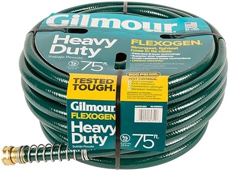 Gilmour 864751-1001 75ft Heavy Duty Flexogen Garden Hose, 5/8" Diameter - Image 3