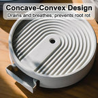 Bottom Watering Tray, Plastic Plant Trays with Wheels, 2 Pcs - Image 6