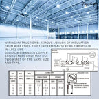 T103 40A 120V 24-Hour Mechanical Timer, DPST Switch with 12 ON/Off Cycles - Image 6