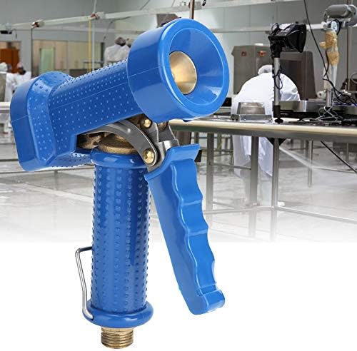 FLEXMAN High Pressure Spray Nozzle, G1/2in Thread Kitchen Cleaning Spray Head Sprayer for Hotel and Restaurant Kitchen Floor Cleaning (C blue gusset spray gun (4 points outer teeth) - Image 4