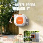 Retractable Garden Hose Reel 5/8 inch x 100 ft Wall Mounted - Image 3