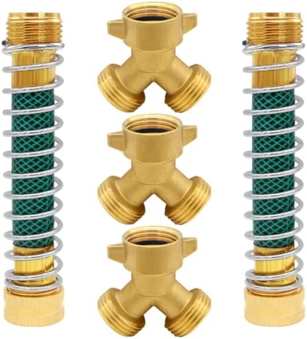 Uenede Garden Hose Splitter & Garden Hose Extension Protector by Uenede