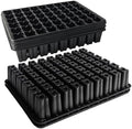 RooTrimmer 54 Cell Seed Starter Trays, 2.8" Deep Plug Tray Seedling for TD377 Nursery Tray, Super Thick Reusable Trays for Easy Transplantation (11.14inch ×14.6 inch, 5-Pack) by RooTrimmer