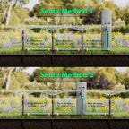 RESTMO Above Ground Sprinkler System,Irrigation Sprinklers for Yard,Orange - Image 4