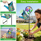 Solar Garden Lights Outdoor,Butterfly Watering Can Light, Waterproof Decor - Image 6